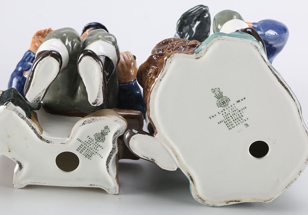 "Lobster Man" and "Tall Story" By Royal Doulton