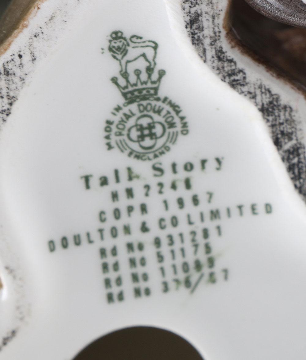 "Lobster Man" and "Tall Story" By Royal Doulton