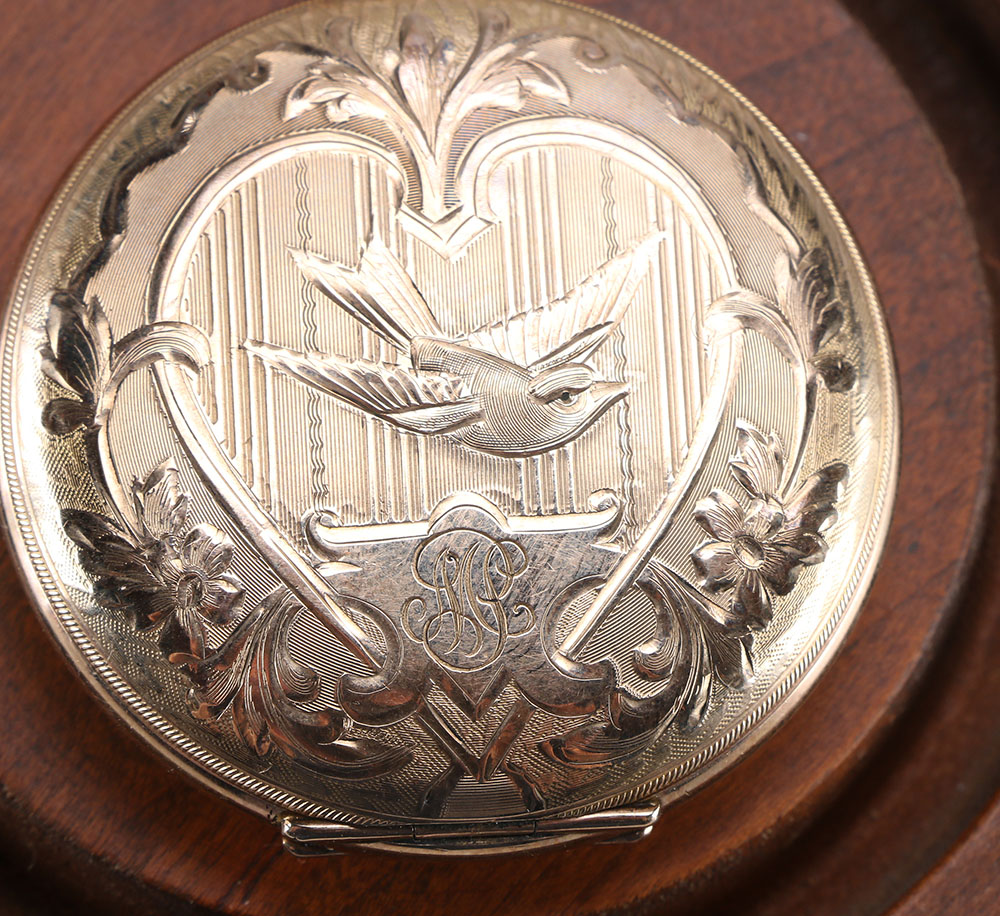 Antique Waltham Bond St Grade Pocket Watch In Cloche