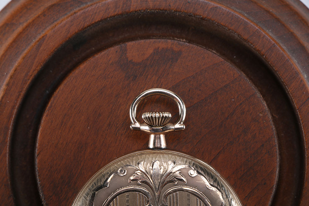 Antique Waltham Bond St Grade Pocket Watch In Cloche