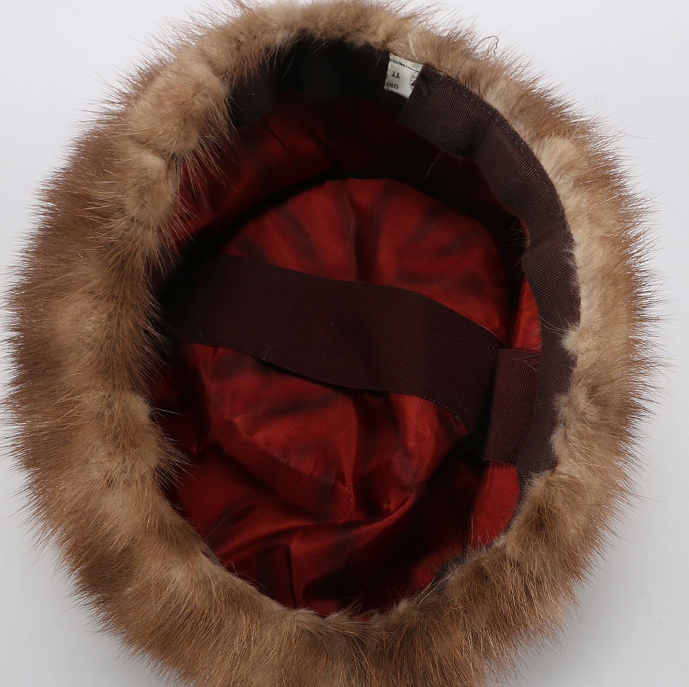Vintage Women's Fur Hat and Muff