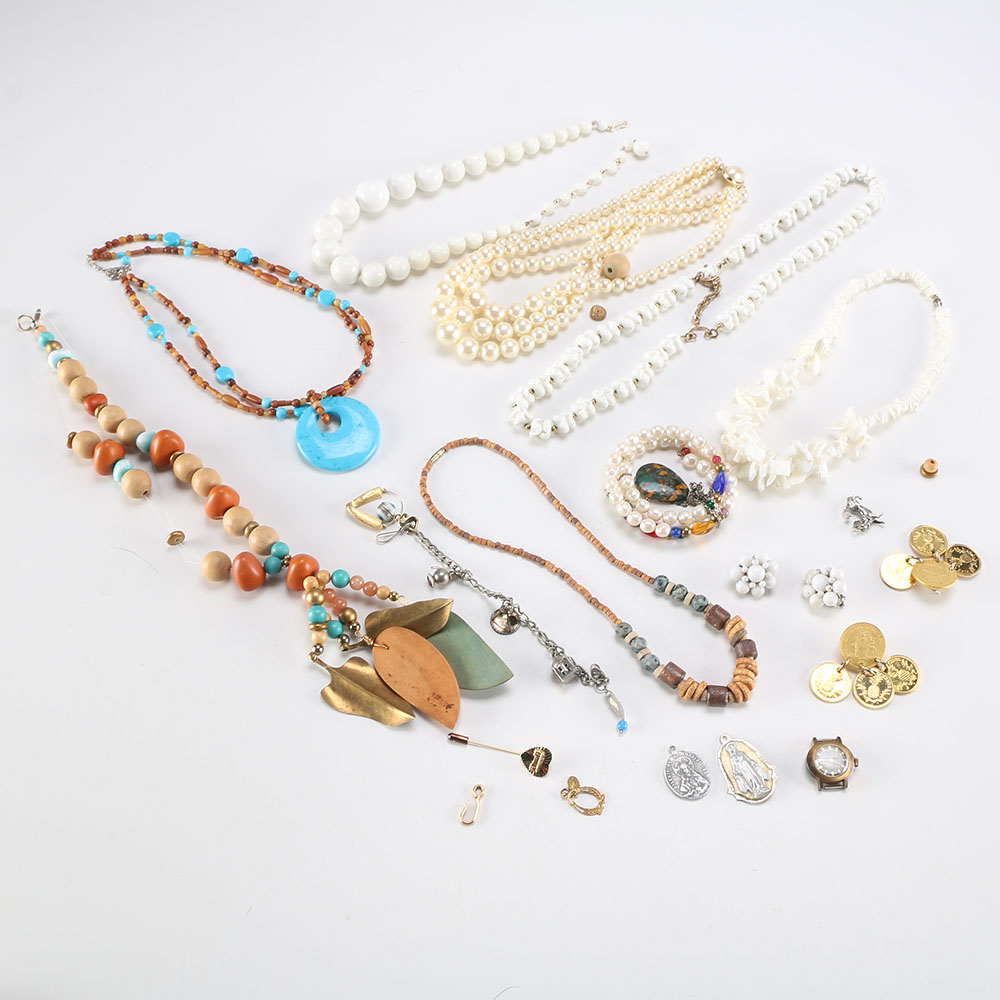 Collection Of Costume Jewelry