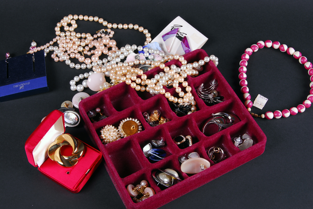 Costume Jewelry Including Swarovski and Tacoa