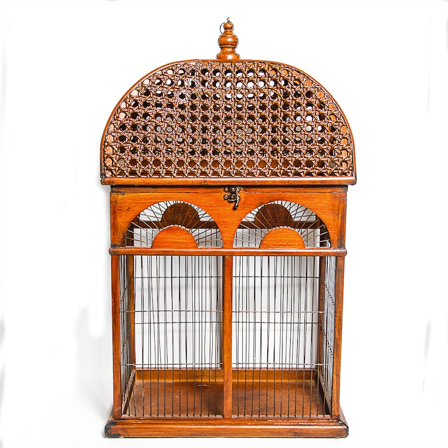 Decorative Vintage Style Bird Cage