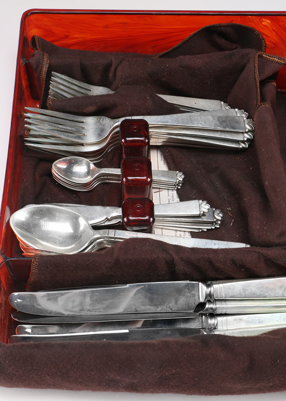 Hand-Wrought Sterling Silver Flatware Set