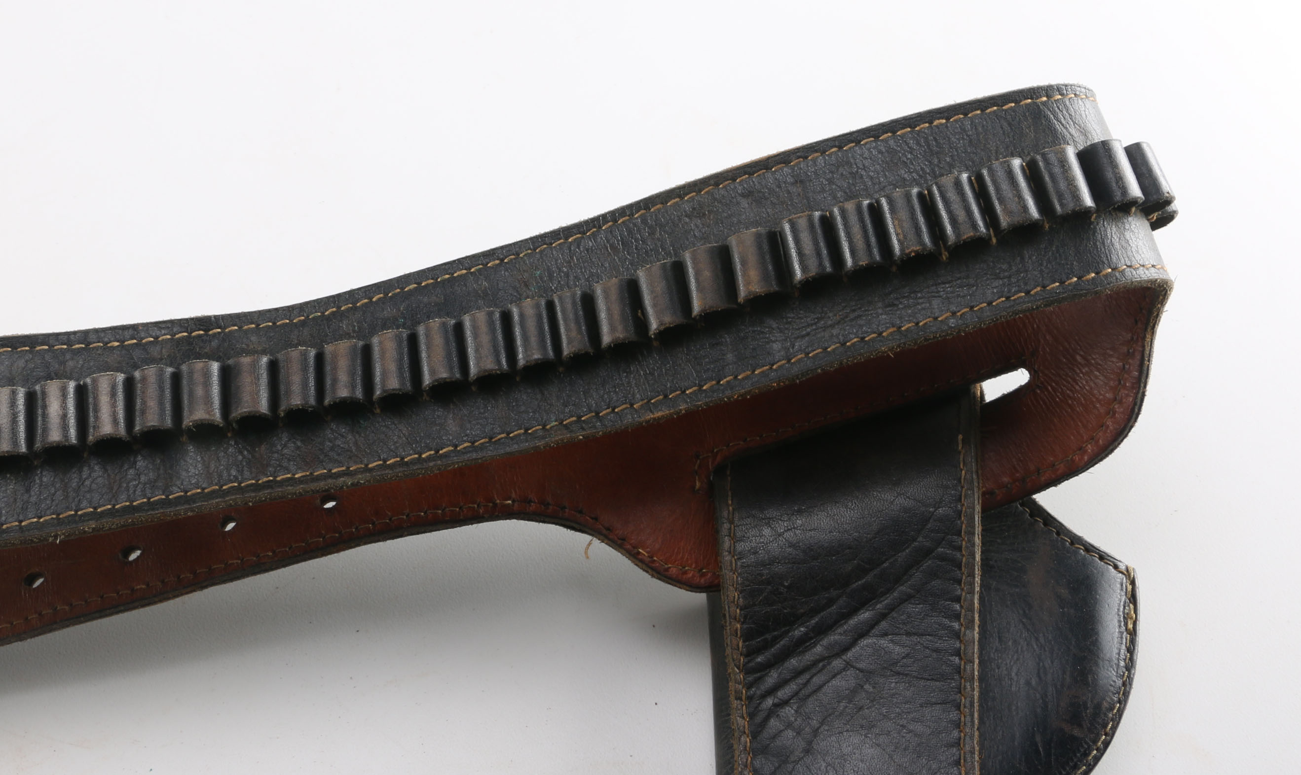 Collection of Vintage Army Surplus Holsters and Ammunition Straps