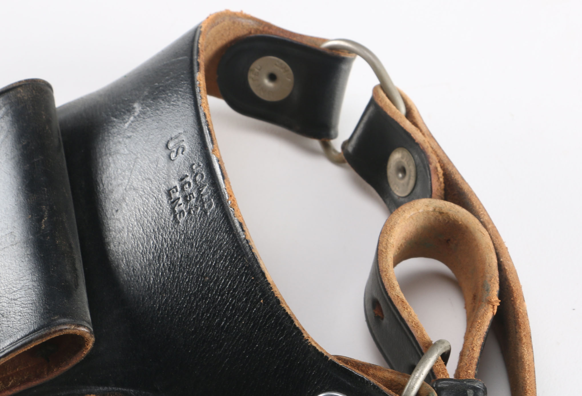 Collection of Vintage Army Surplus Holsters and Ammunition Straps