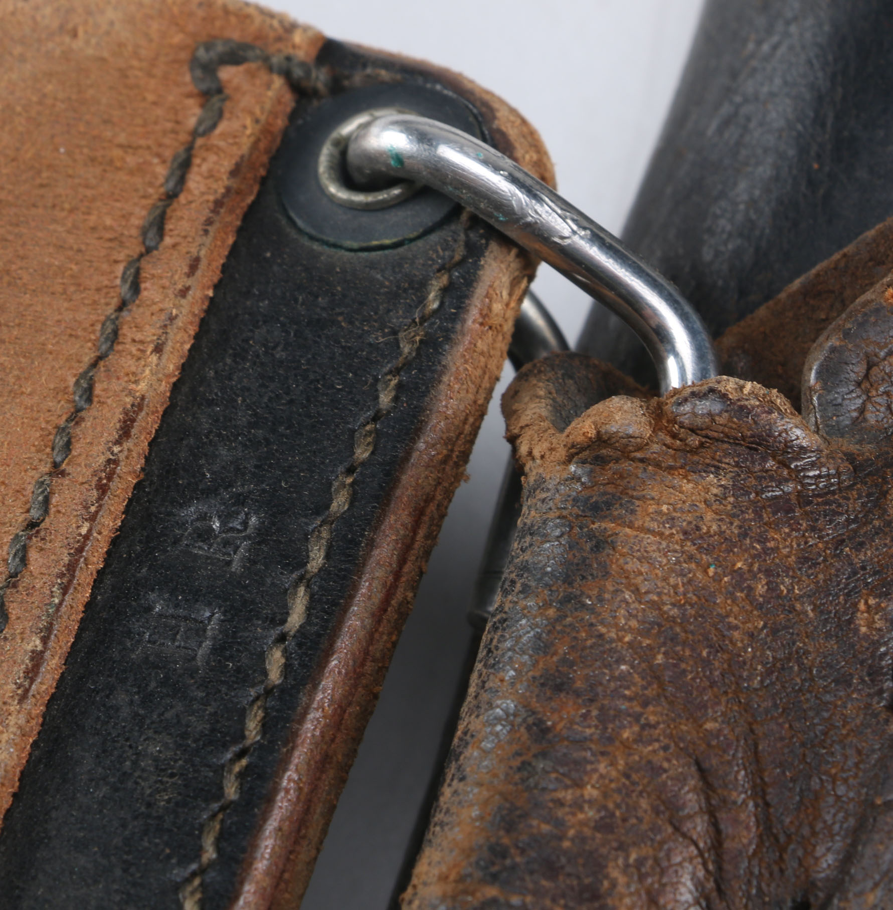 Collection of Vintage Army Surplus Holsters and Ammunition Straps