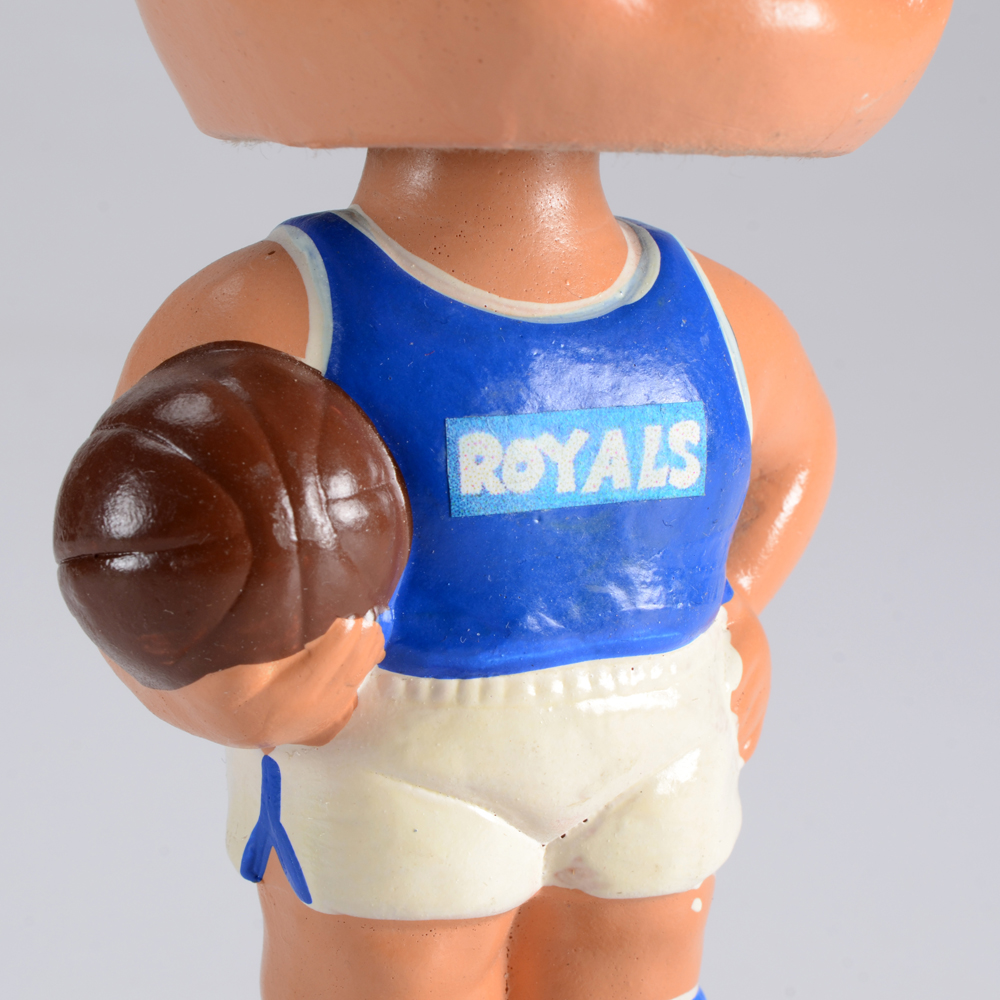 Rare 1960s Cincinnati Royals Basketball Bobble Head Doll