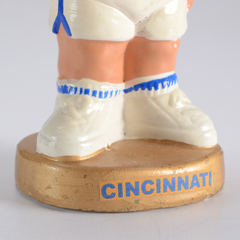 Rare 1960s Cincinnati Royals Basketball Bobble Head Doll