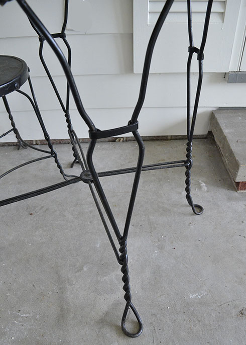 Ice Cream Parlor Table and Chairs