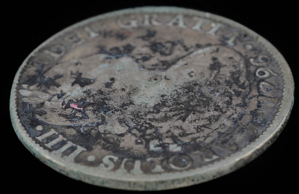 1796 Carolus IIII Mexican Spanish Colonial Silver 8 Reales Coin