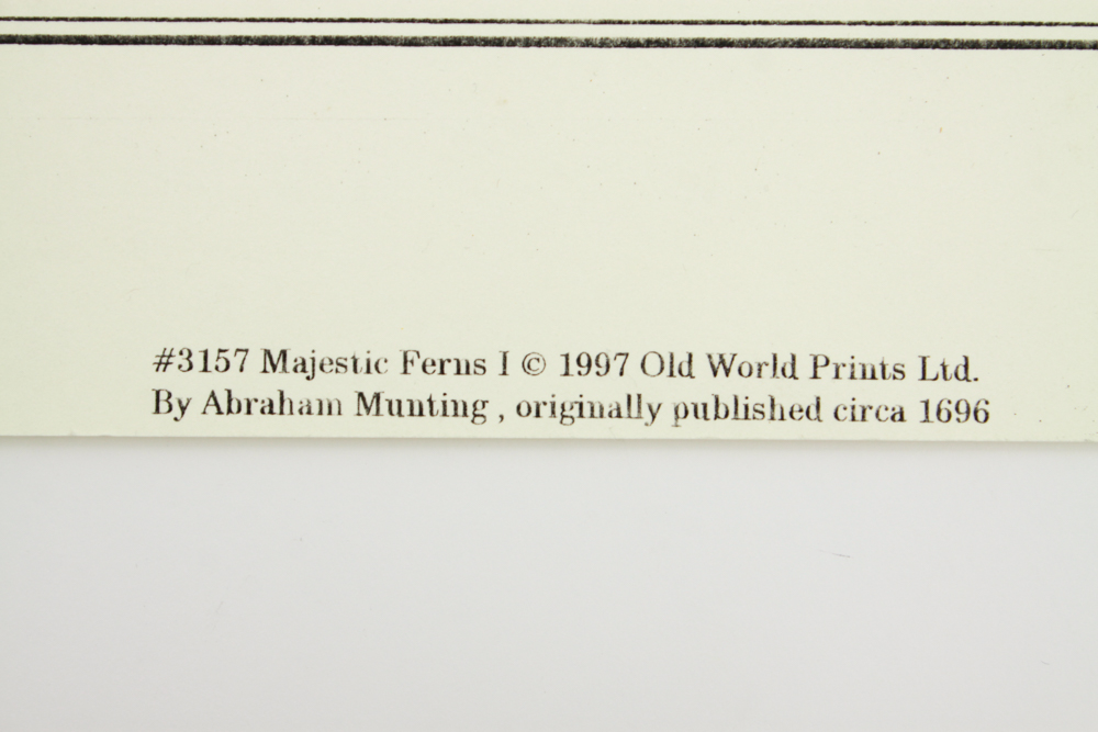 Collection of "Old World" Offset Lithograph Prints