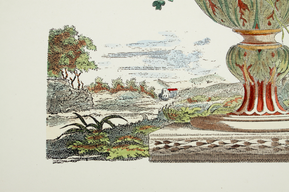 Collection of "Old World" Offset Lithograph Prints