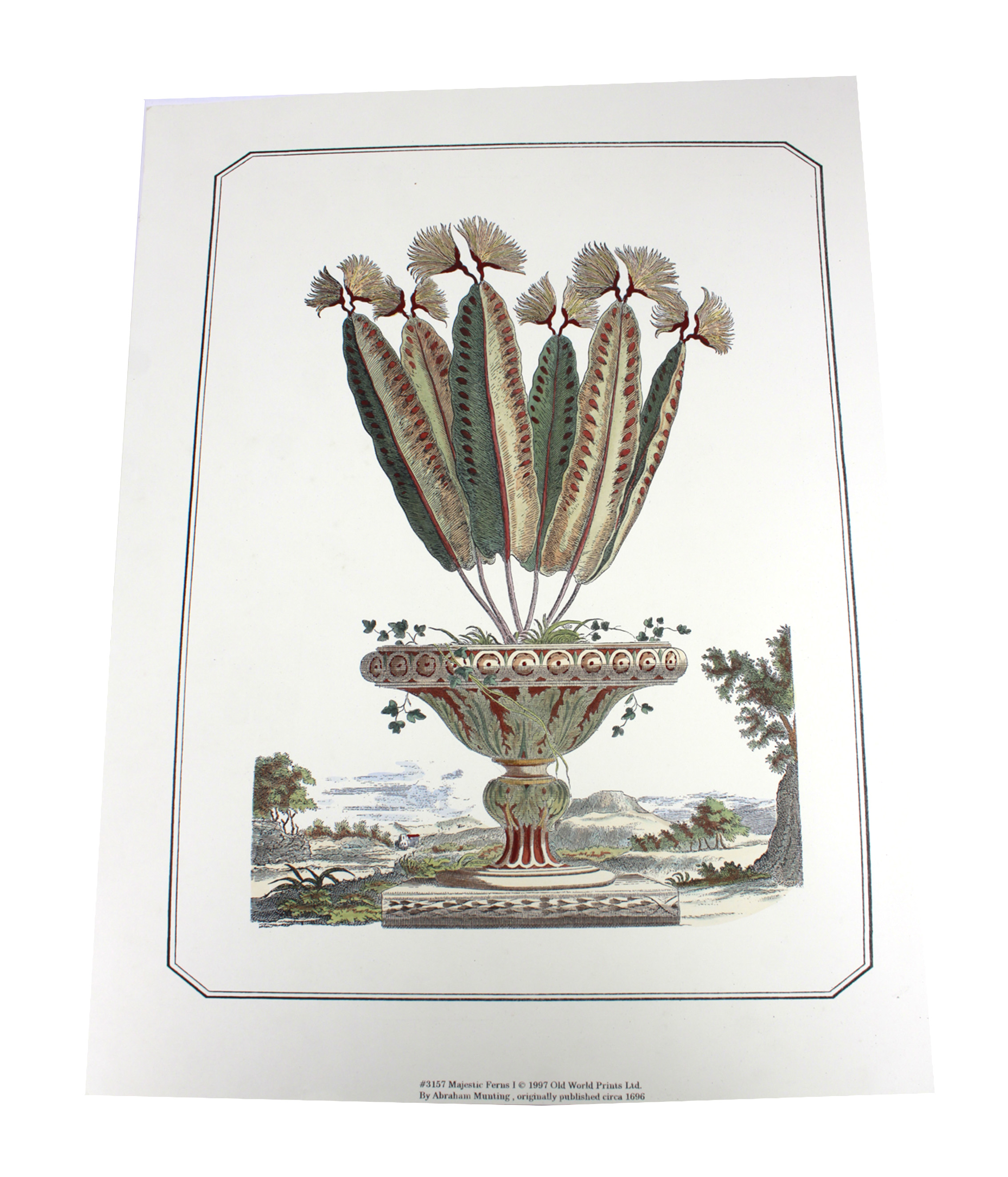 Collection of "Old World" Offset Lithograph Prints