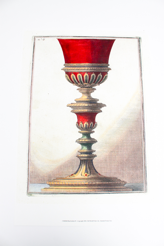 Collection of "Old World" Offset Lithograph Prints