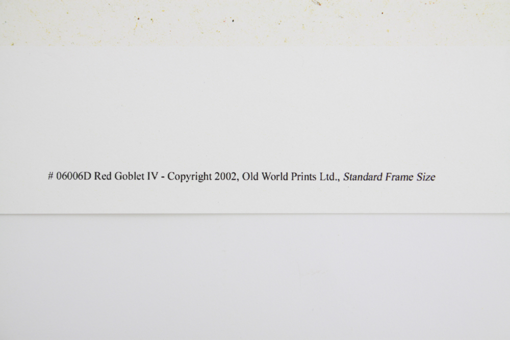 Collection of "Old World" Offset Lithograph Prints