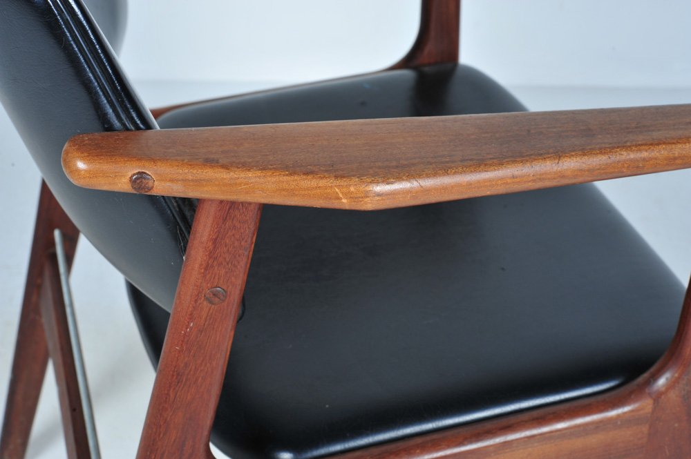 Mid-Century Modern Teak Side Chair