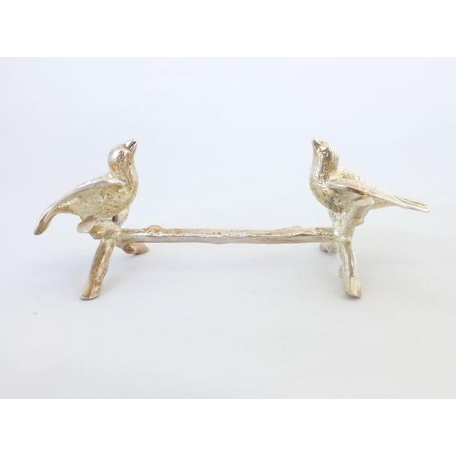 Pair of Vintage Figural Bird Knife Rests