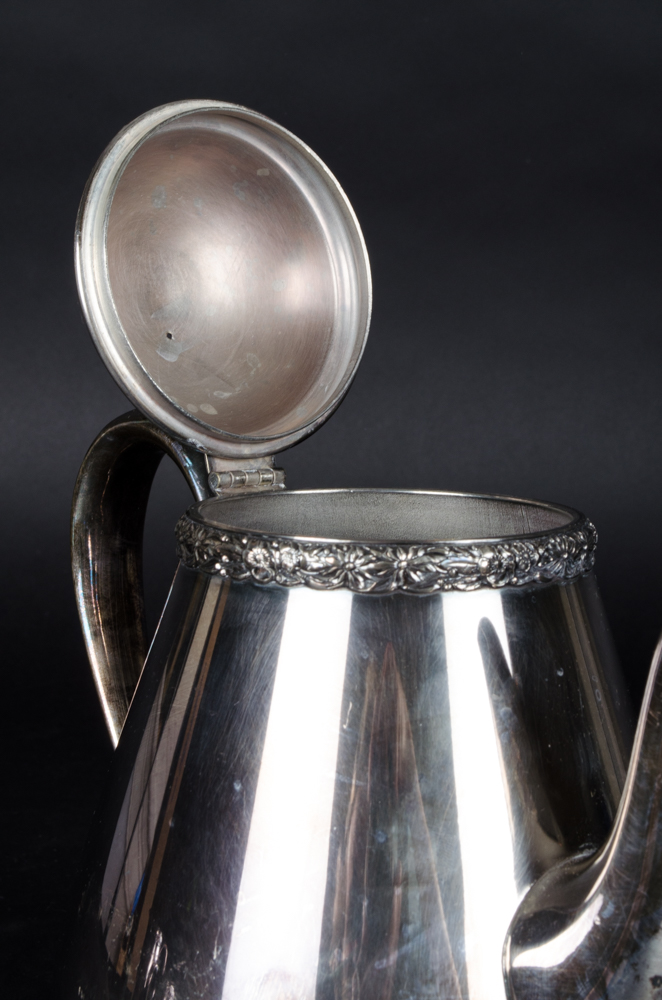 Rogers "Primrose" Silver Plate Tea Service