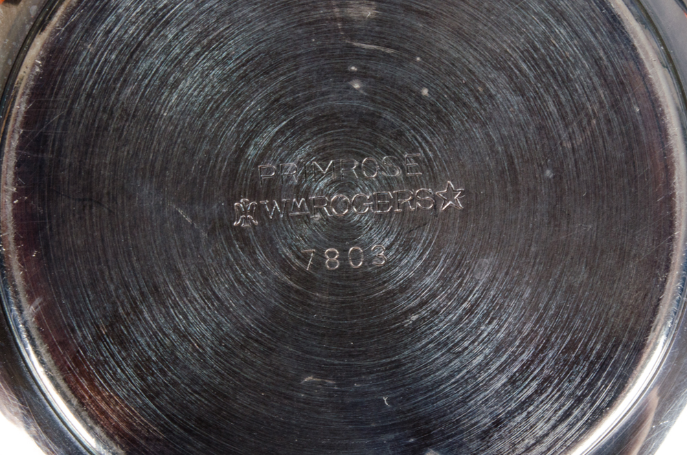 Rogers "Primrose" Silver Plate Tea Service