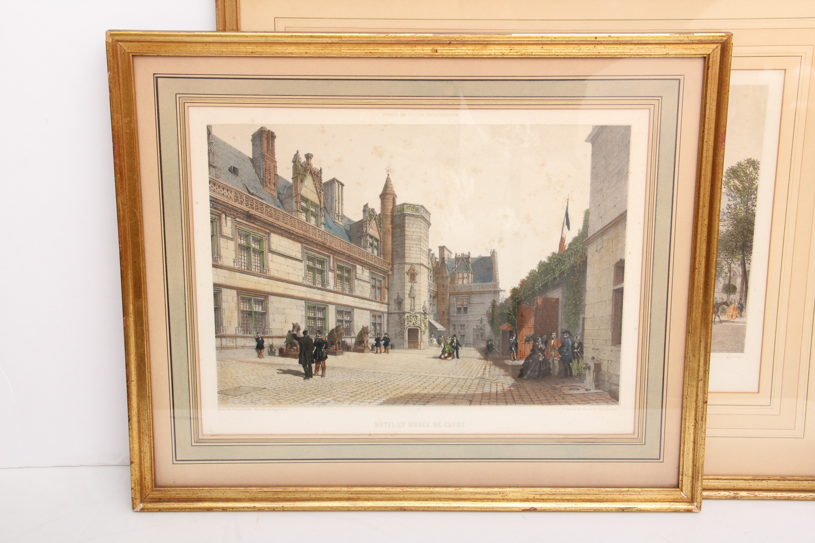 Benoist "Paris Dans Sa Splendeur" Chromolithographs