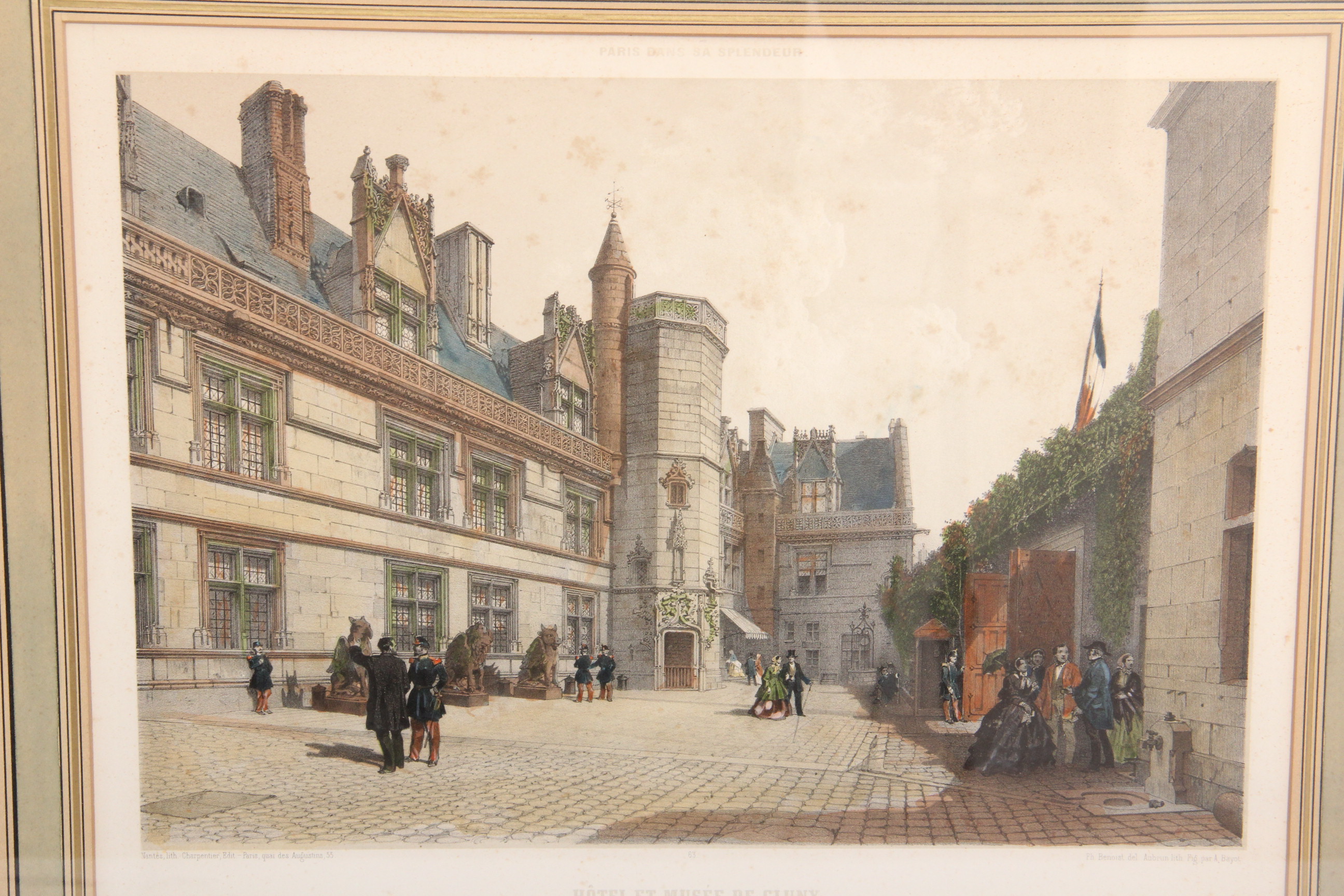 Benoist "Paris Dans Sa Splendeur" Chromolithographs