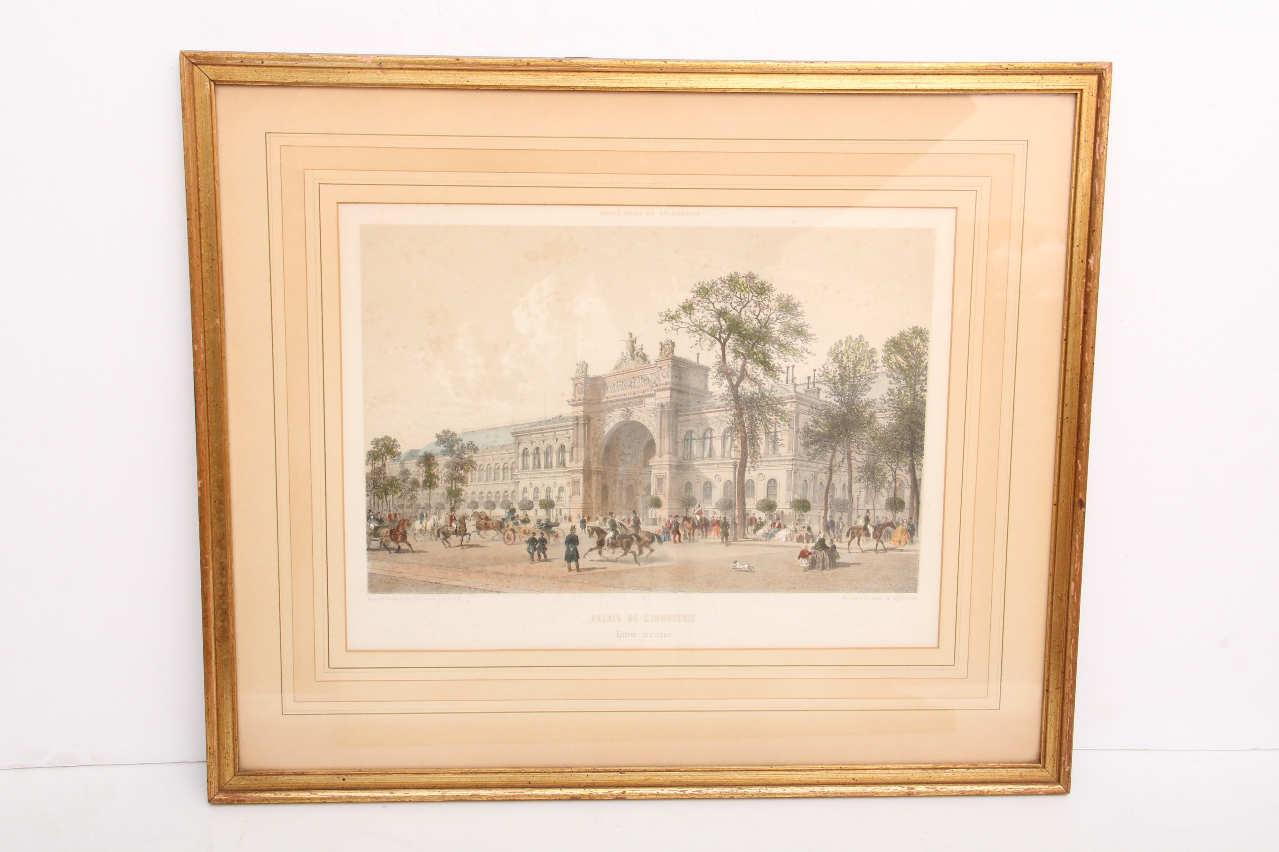 Benoist "Paris Dans Sa Splendeur" Chromolithographs