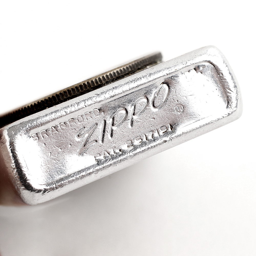 1964 John F. Kennedy Half Dollar Adorned Zippo Lighter