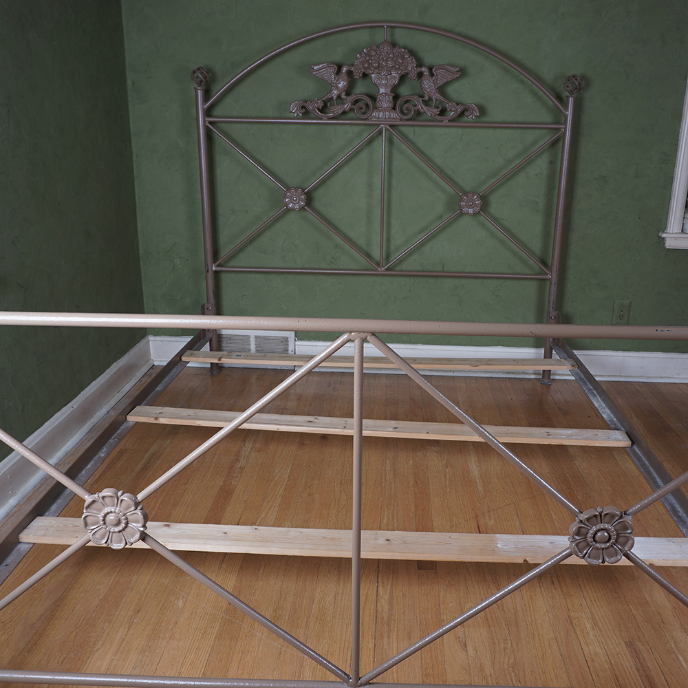 Wrought Iron Queen Bed Frame