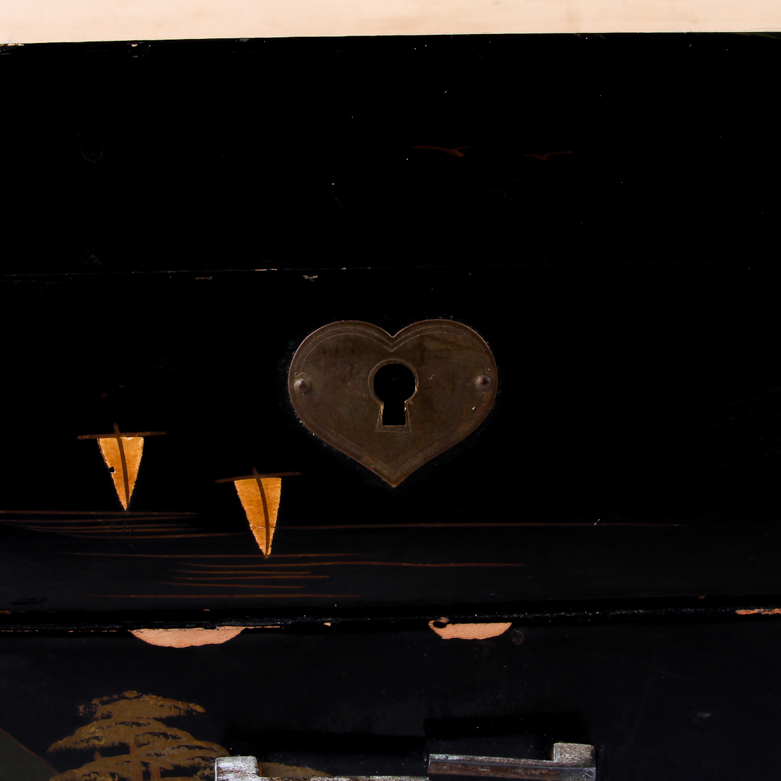 Hand-Painted Japanese Lacquered Jewelry Boxes