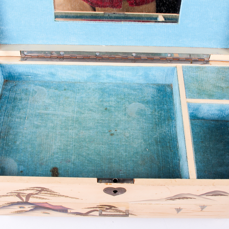 Hand-Painted Japanese Lacquered Jewelry Boxes