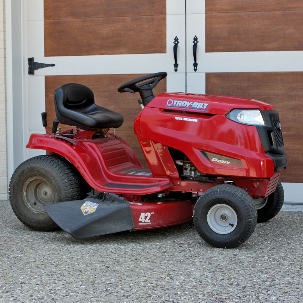 Troy Bilt Pony Riding Lawn Mower Everything But The House