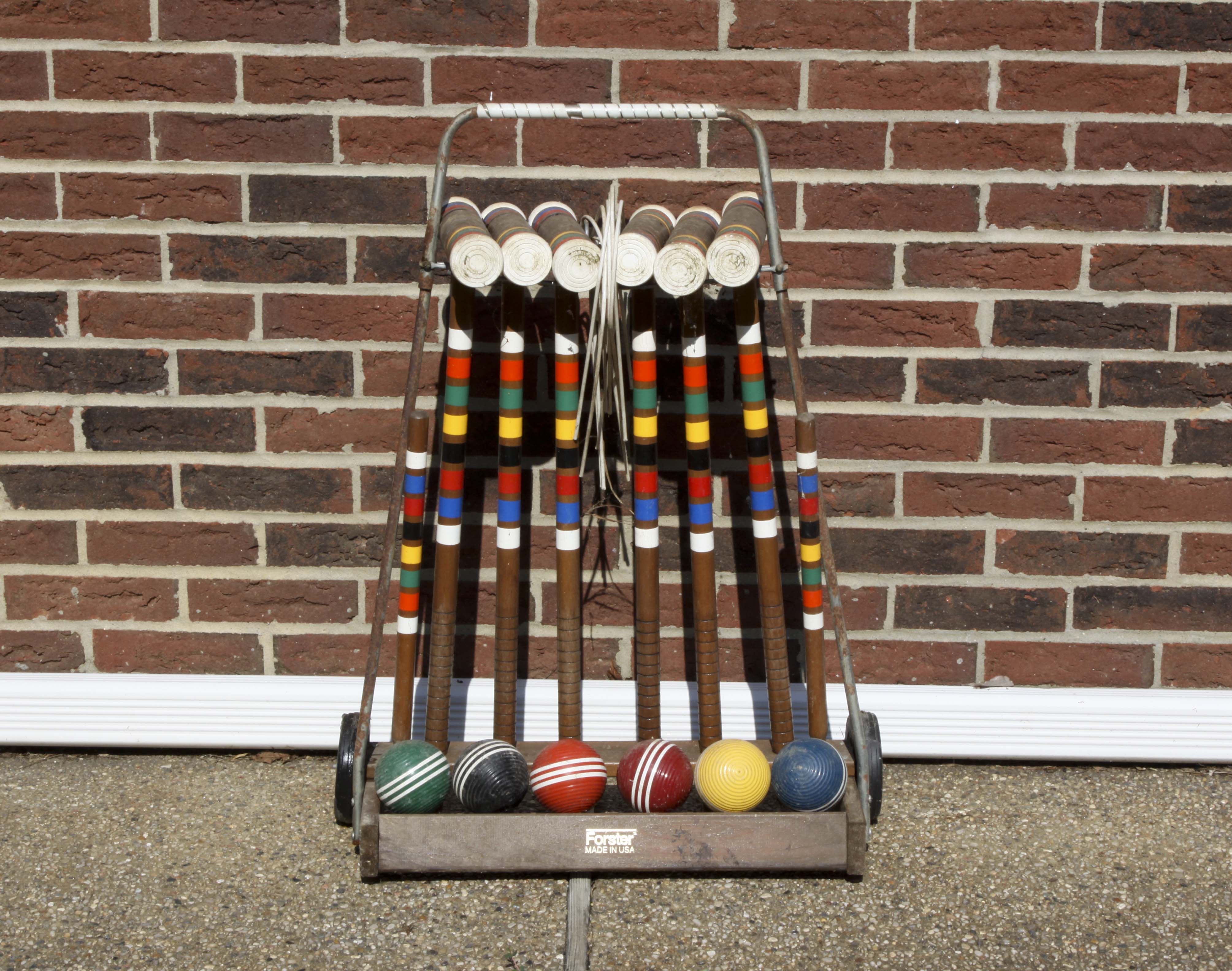 Vintage Forster Croquet Set