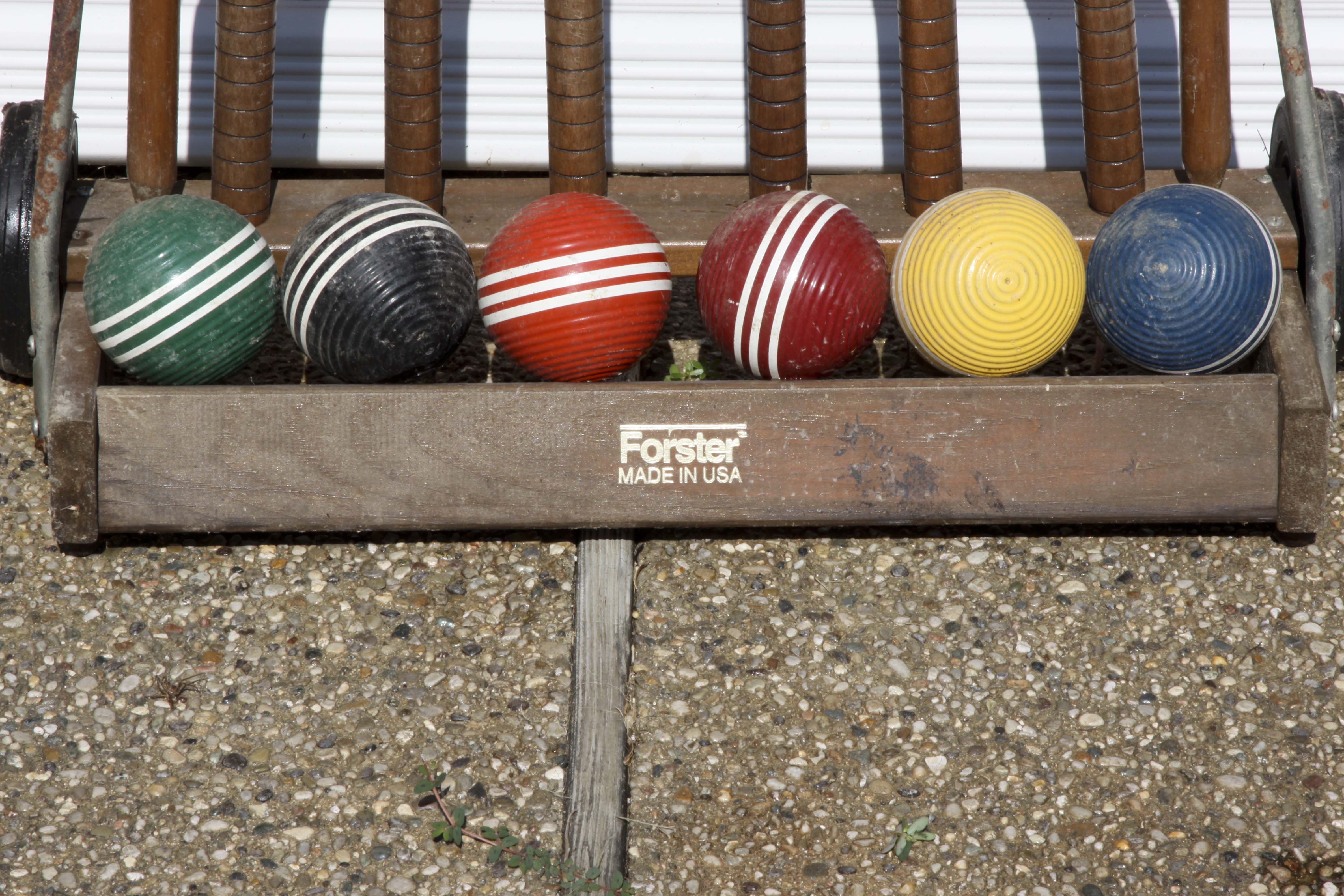 Vintage Forster Croquet Set