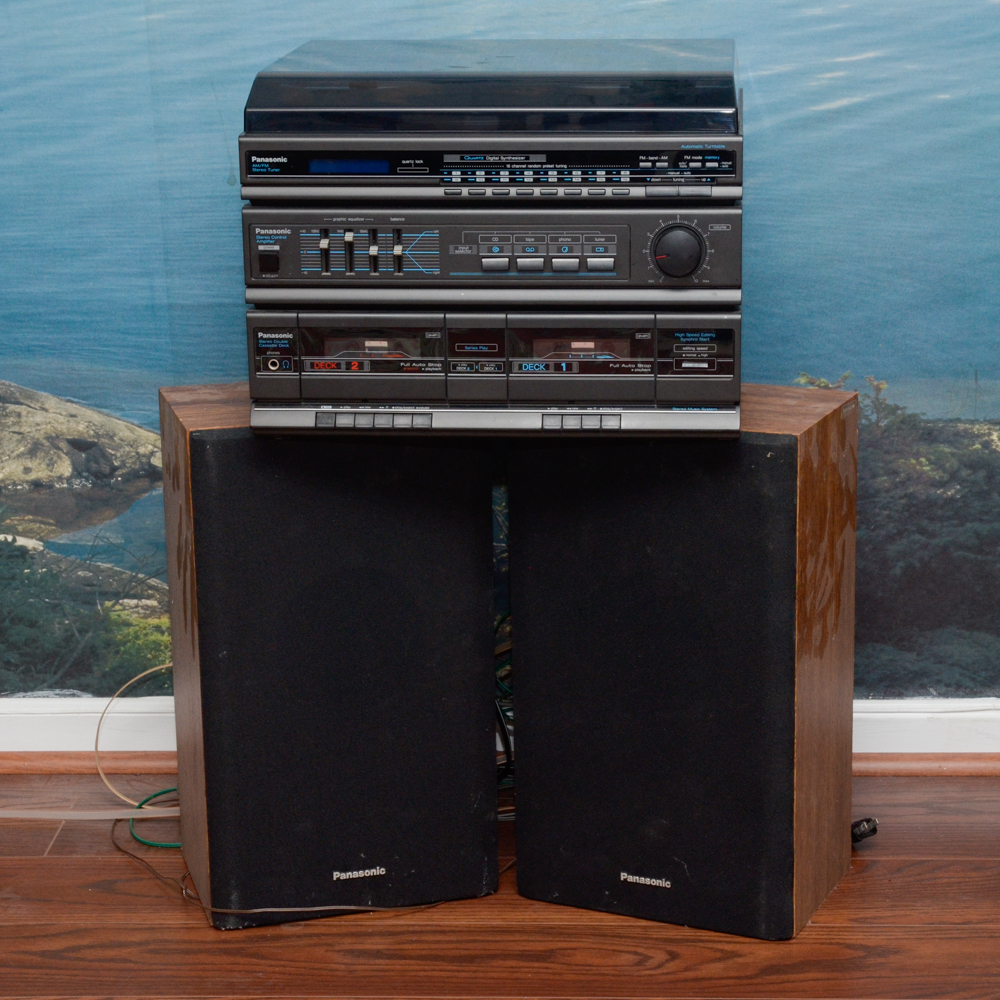 Panasonic SG-H10 Stereo System With Speakers