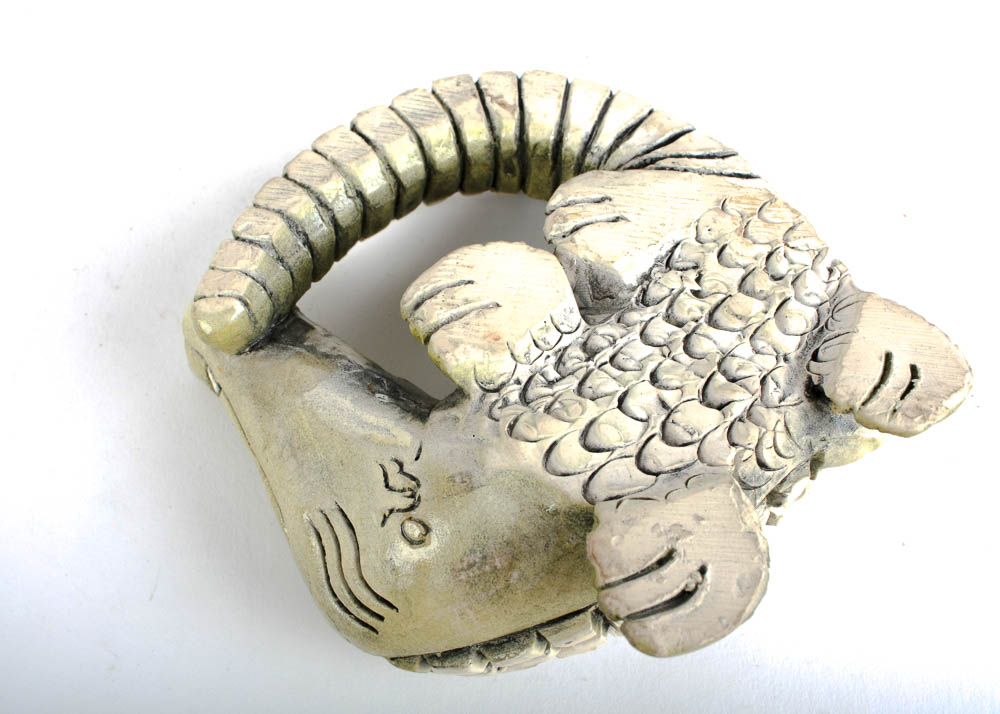 Artesania Rinconada Pottery Animal Figurines with Glazed Details