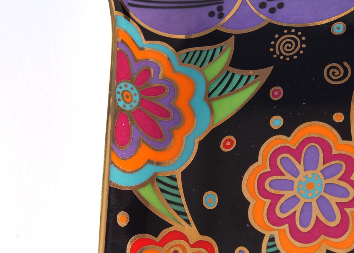 Laurel Burch "Feline Fantasy" Limited Edition Plate by Franklin Mint