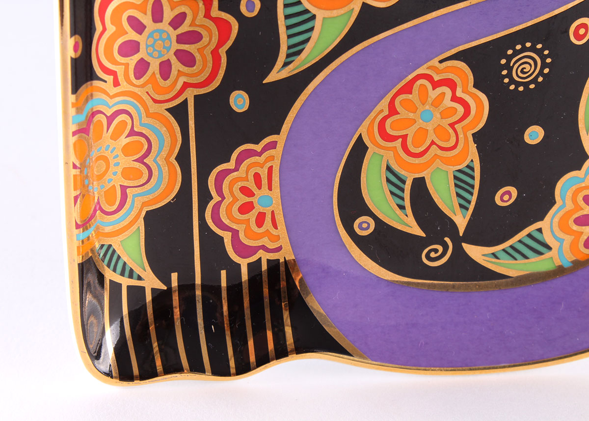 Laurel Burch "Feline Fantasy" Limited Edition Plate by Franklin Mint