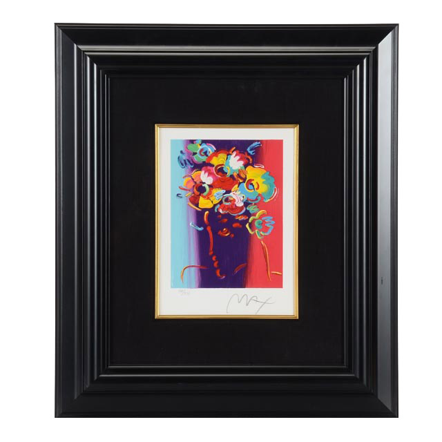 Peter Max Signed Limited Edition Serigraph "Roseville Profile"