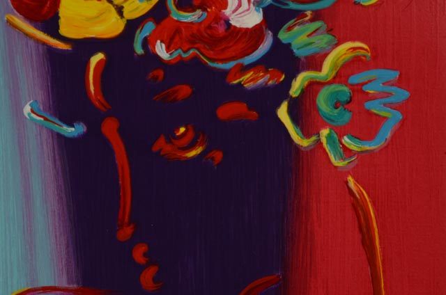 Peter Max Signed Limited Edition Serigraph "Roseville Profile"