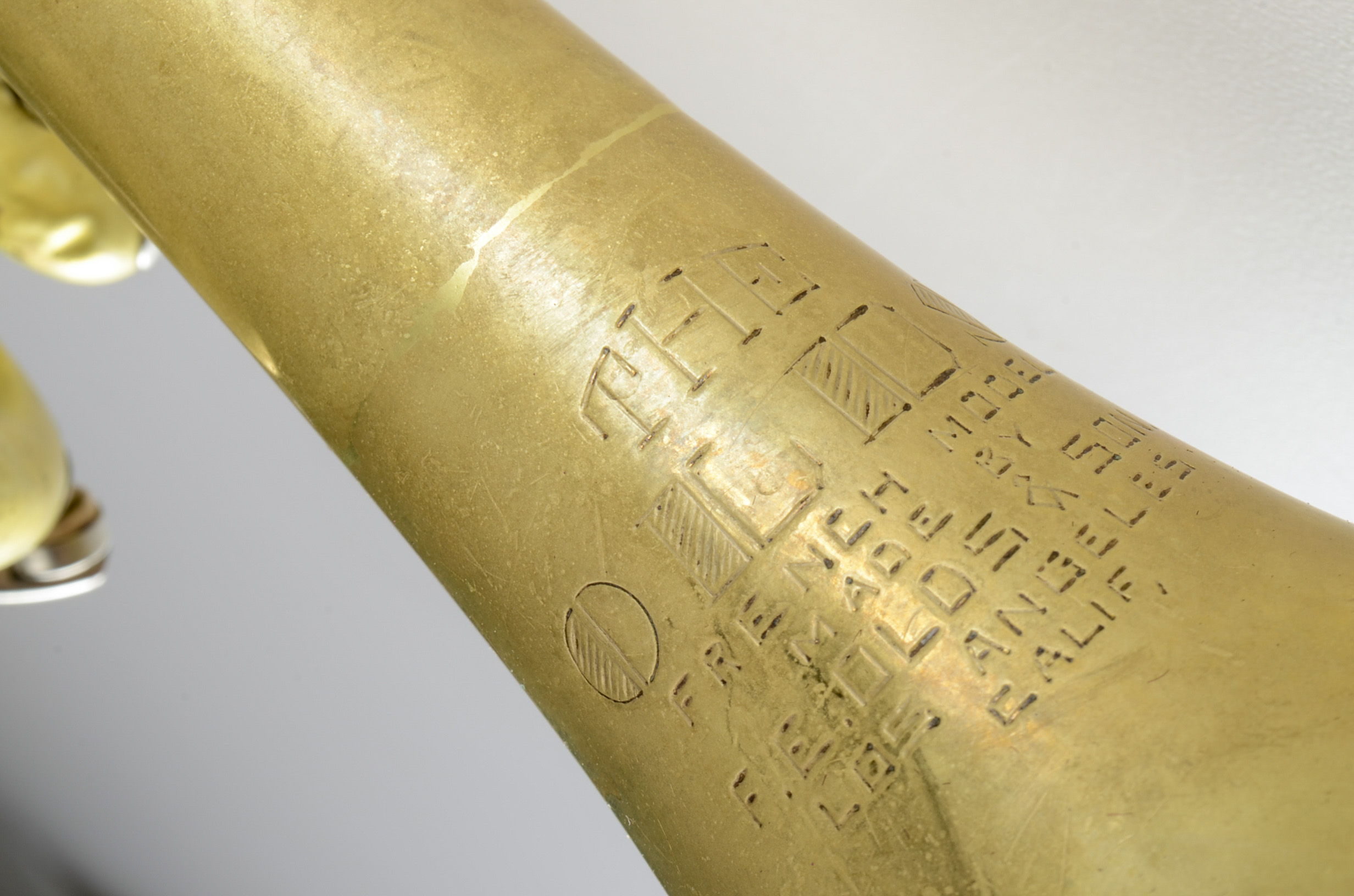 Vintage Olds French Model Trumpet in Case