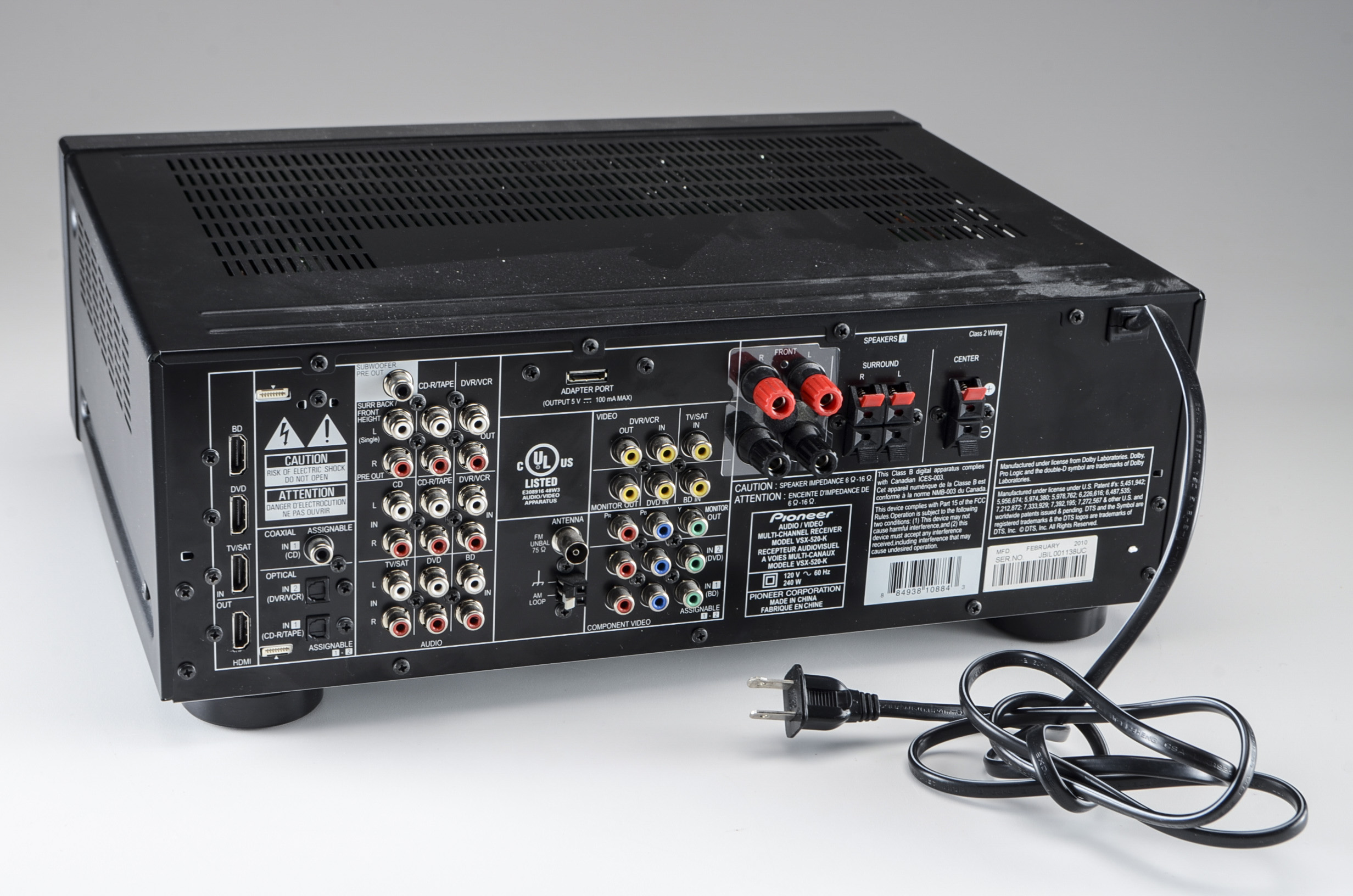 Pioneer Stereo Receiver VSX-520