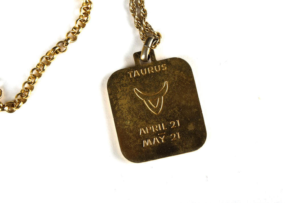 Gold Tone World Themed Jewelry