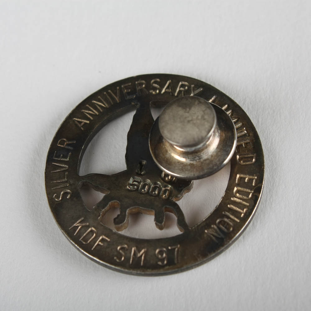 Vintage Metal and Plastic Kentucky Derby Pegasus Pins