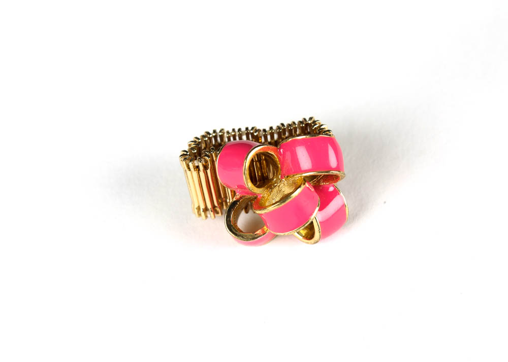 Collection of Vintage Brooches and Earrings with Enamel Details