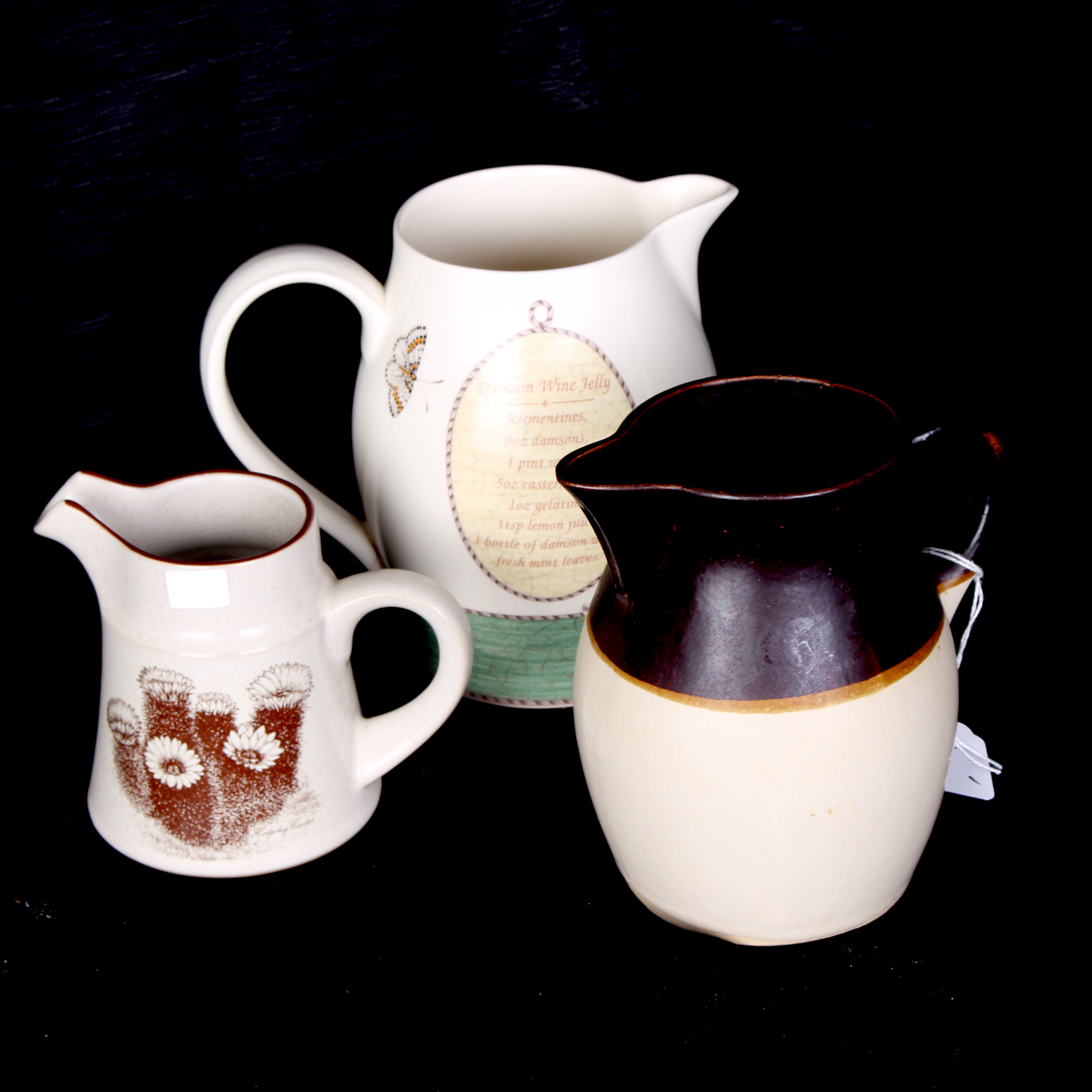 Trio of Vintage Pitchers