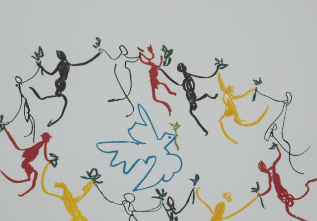 Offset Lithograph After Pablo Picasso "The Dance of the Youth"