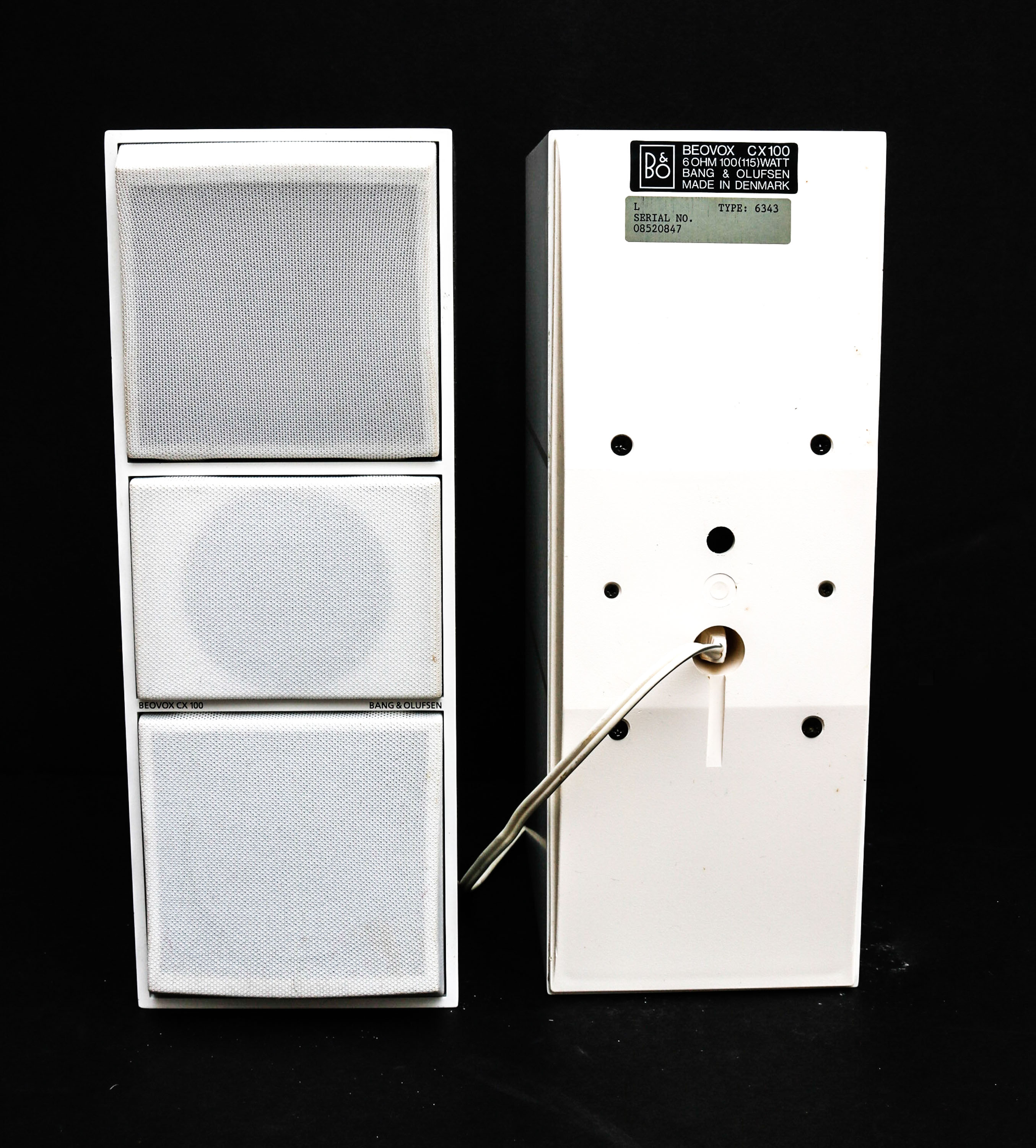 Pair of Bang & Olufsen Beovox Speakers