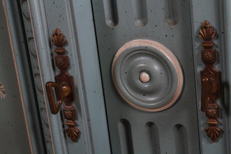Neo-Classical Style Marble Top Buffet